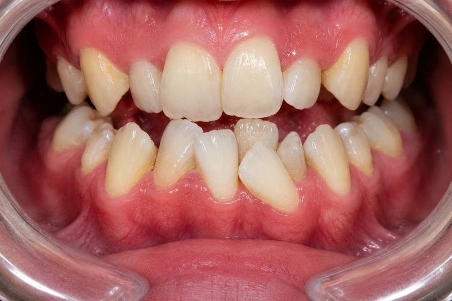 Before, Crowding Correction Tulip Dental Dombivli